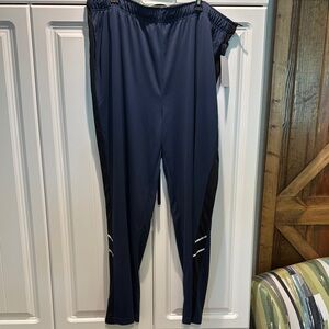 ZELOS Navy and Black Sweatpants